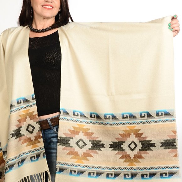 ANDEAN Alpaca PONCHO, Unisex, Artisanal Free Ship - Picture 2 of 12